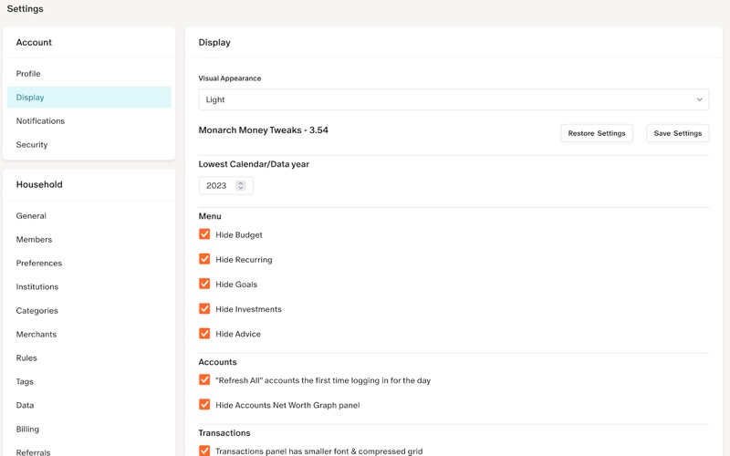 App screenshot