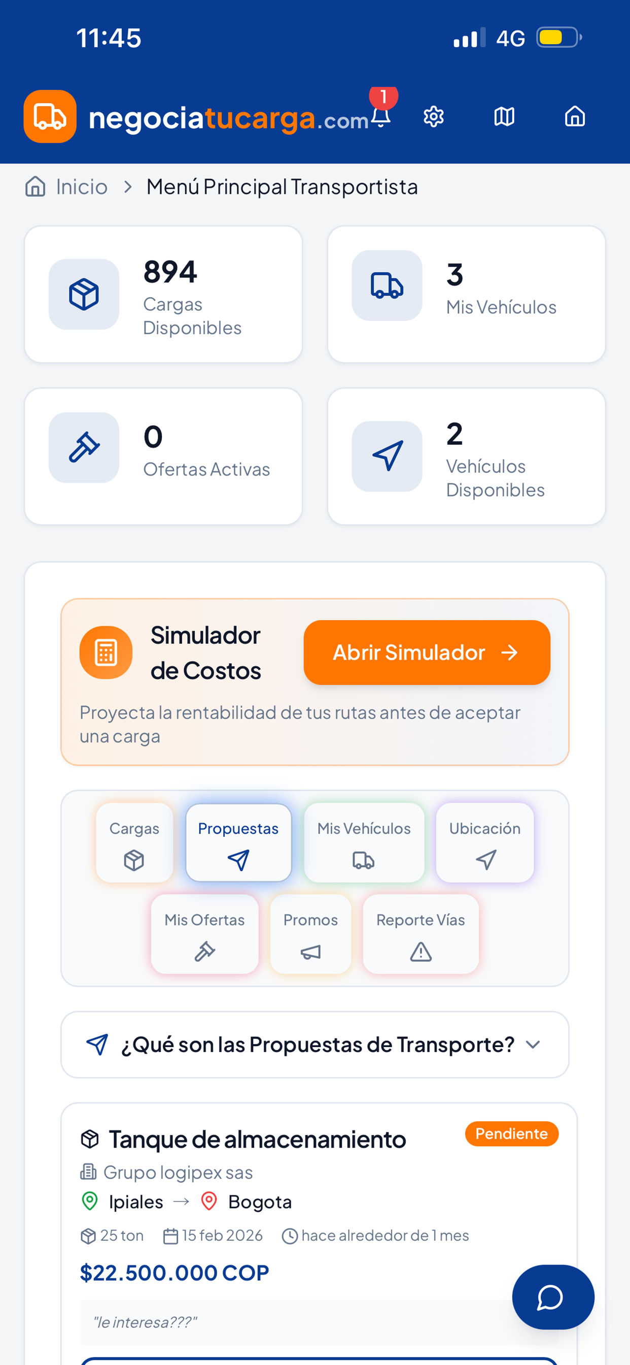 NegociaTuCarga