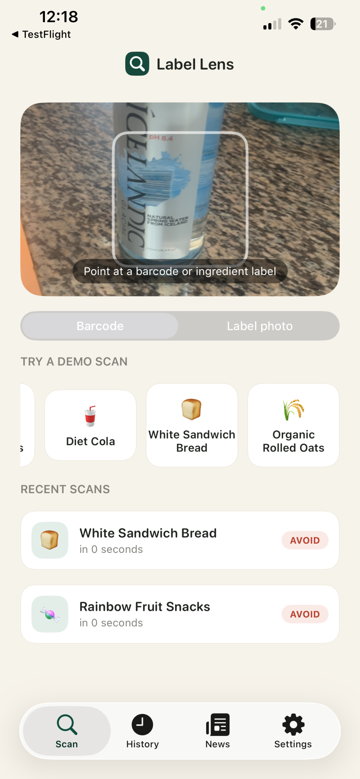 Label Lens: Ingredient Scanner screenshot 2