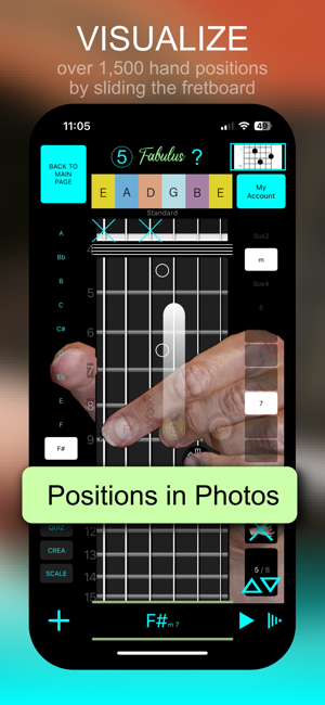 ‎Guitar Chord Analyzer: FABULUS Screenshot