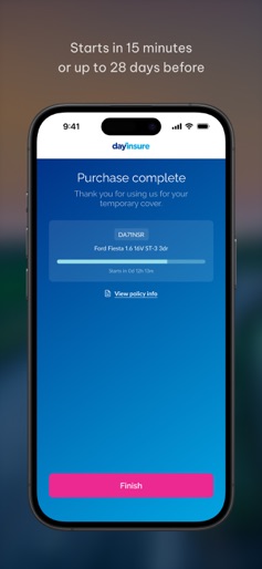 Dayinsure - Temp Car Cover screenshot 5