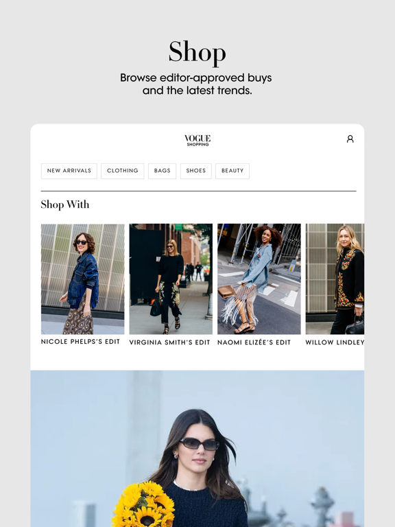 Vogue: Fashion & Shopping iPad screenshot 4 - Magazines & Newspapers app