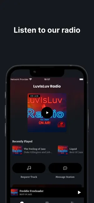 LuvIsLuv Radio screenshot 1