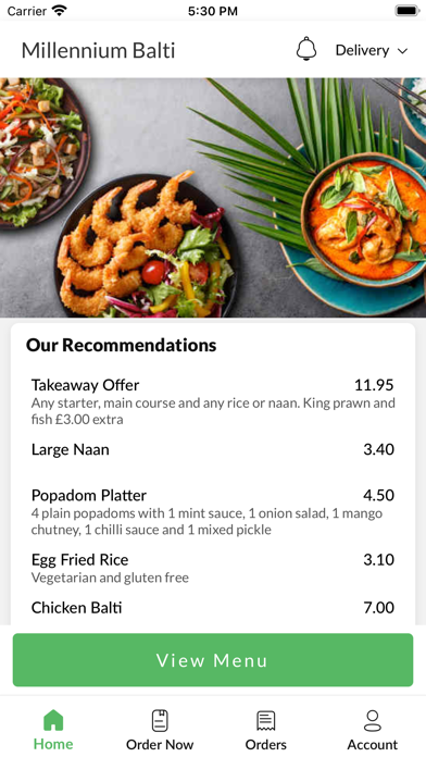 Millennium Balti Screenshot