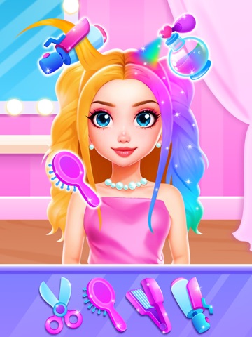 Beauty Salon Games for Girls iPad screenshot