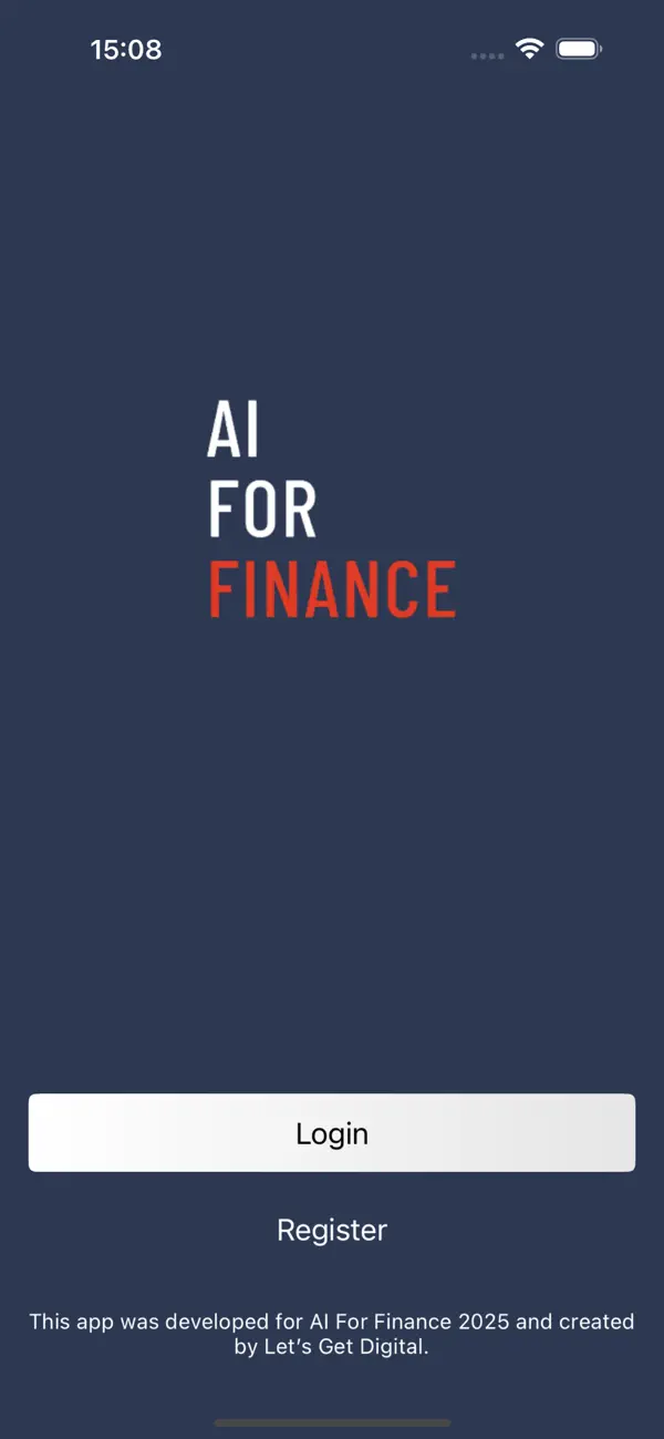 Screenshot #1 pour AI For Finance
