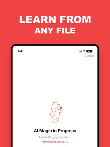 TestAssist: AI Test Maker iPad screenshot