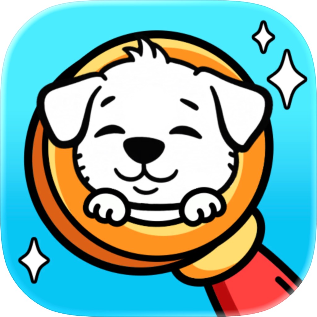 Apple App Store cover for Find The Dogs