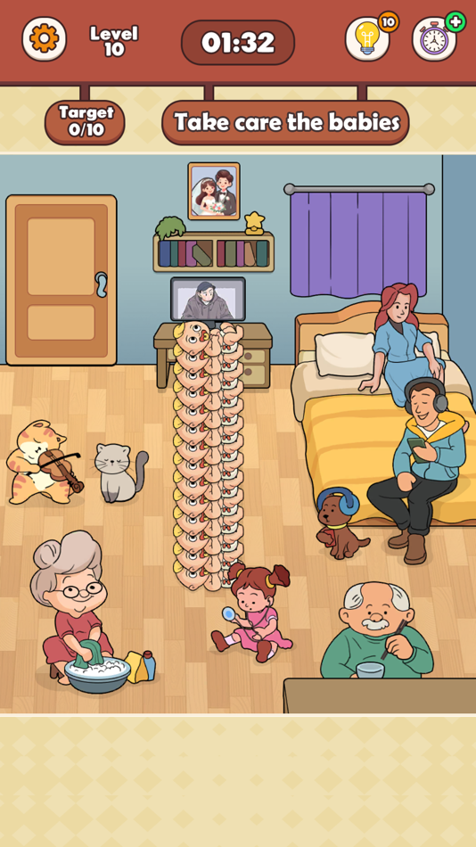 #1. Help Them - Tricky Puzzle (iOS) By: PIXON PTE. LTD.