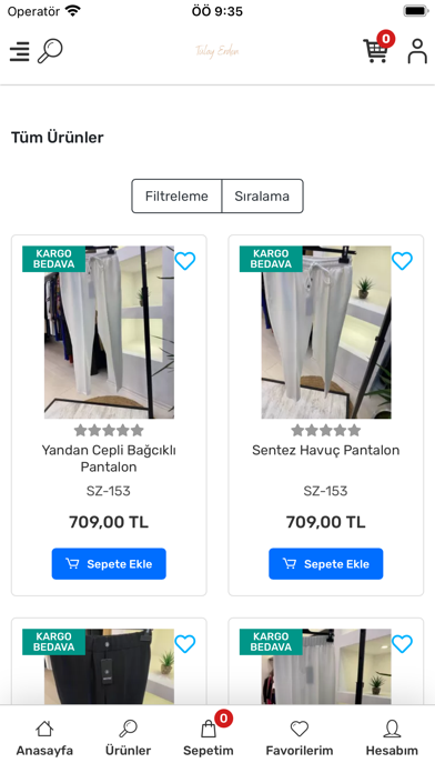 Tülay Erden Butik Screenshot