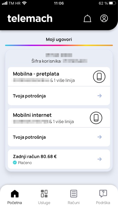 Telemach Hrvatska Screenshot