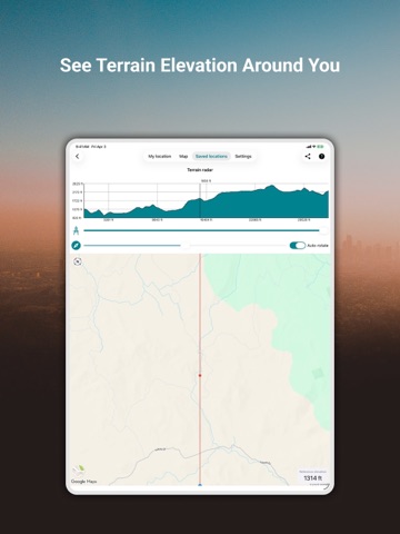 My GPS Coordinates ° iPad screenshot