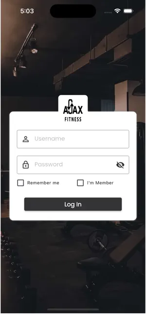 Ajax Fitness screenshot 2