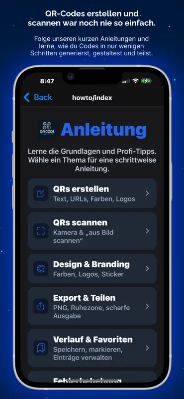 QR-Code Generator & Anpassen screenshot 8 of 10