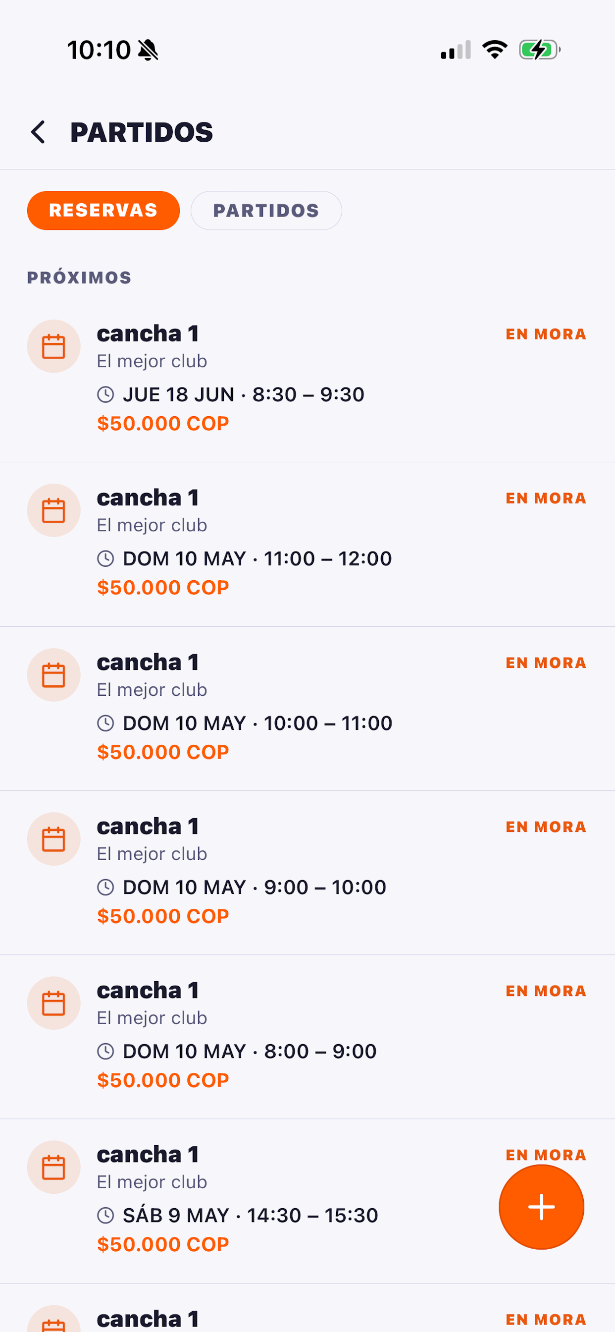 Courtrank: Book. Play. Rank. screenshot 4