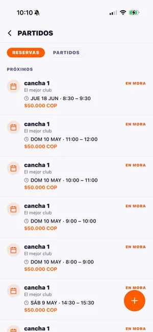 Courtrank: Book. Play. Rank. screenshot 4