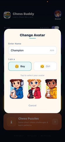 Chess Buddy AI: Play & Learn Screenshot 4 of 5