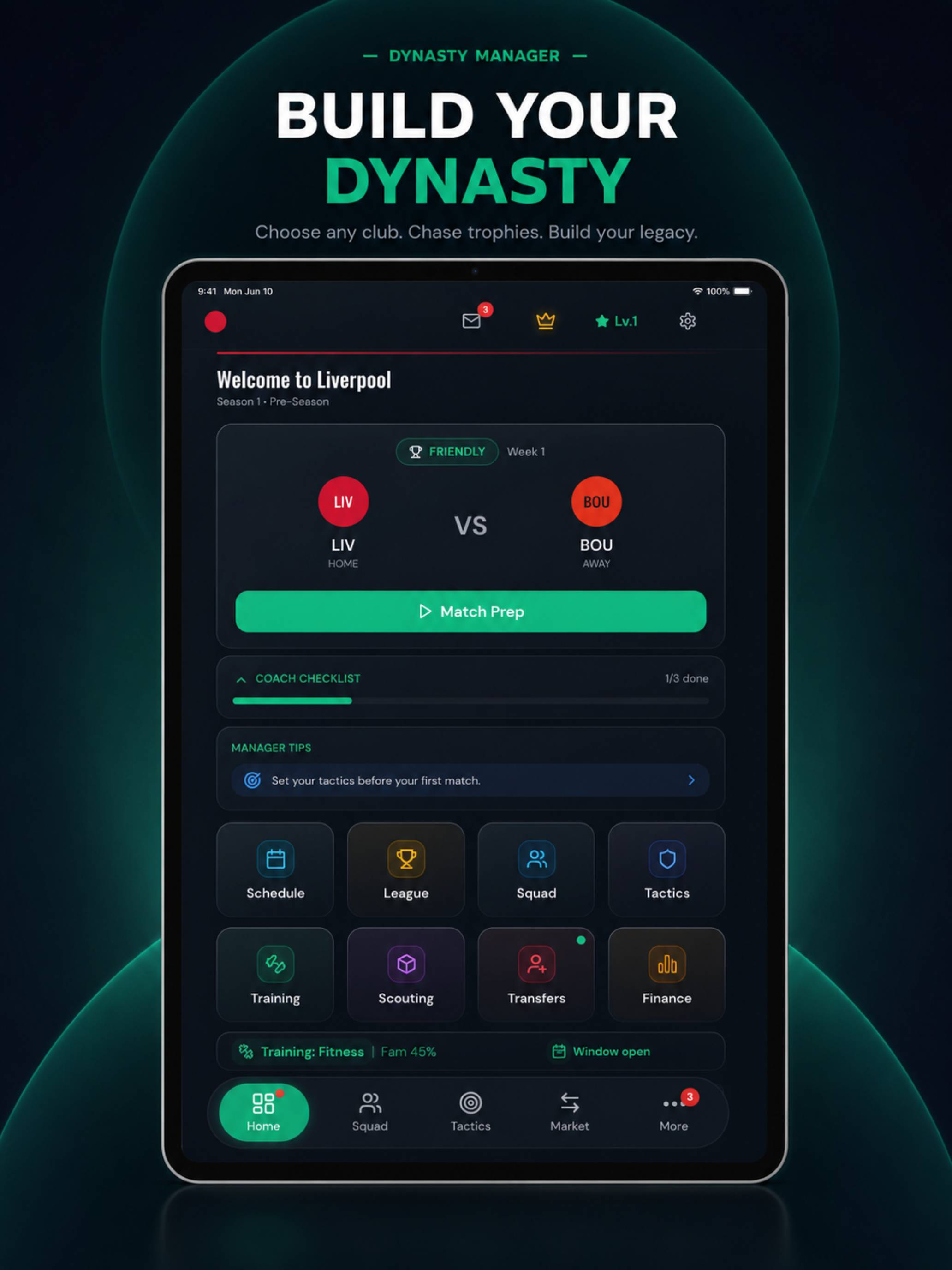 Dynasty Manager: Football