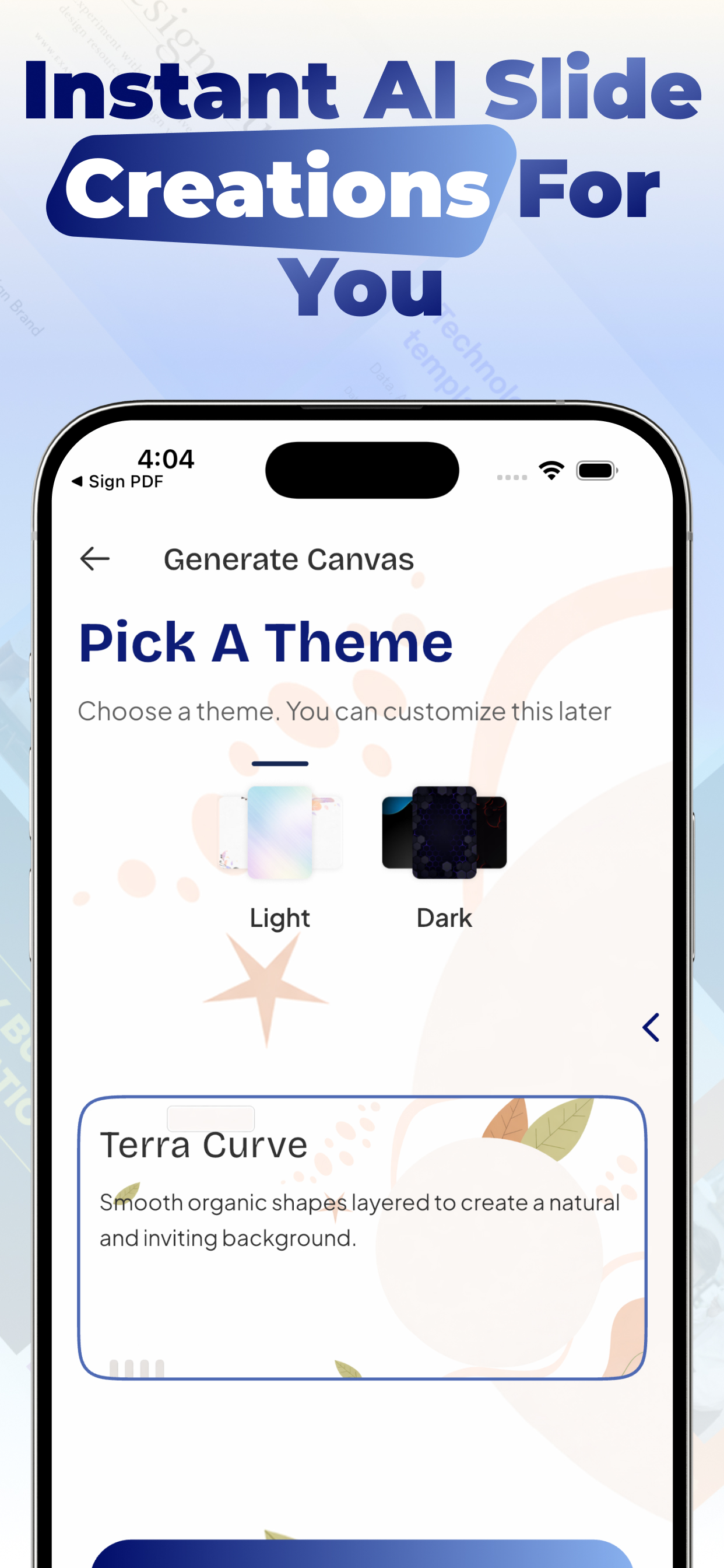 G-Slides : AI Presentation App