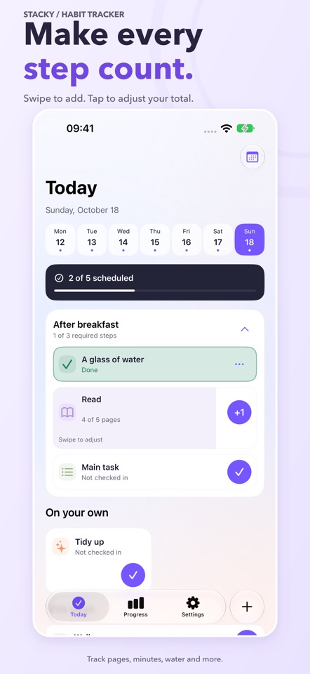 Stacky: Habit Tracker screenshot 3