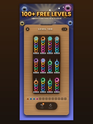 Bolt Blast: Screw Sort Puzzle iPad screenshot