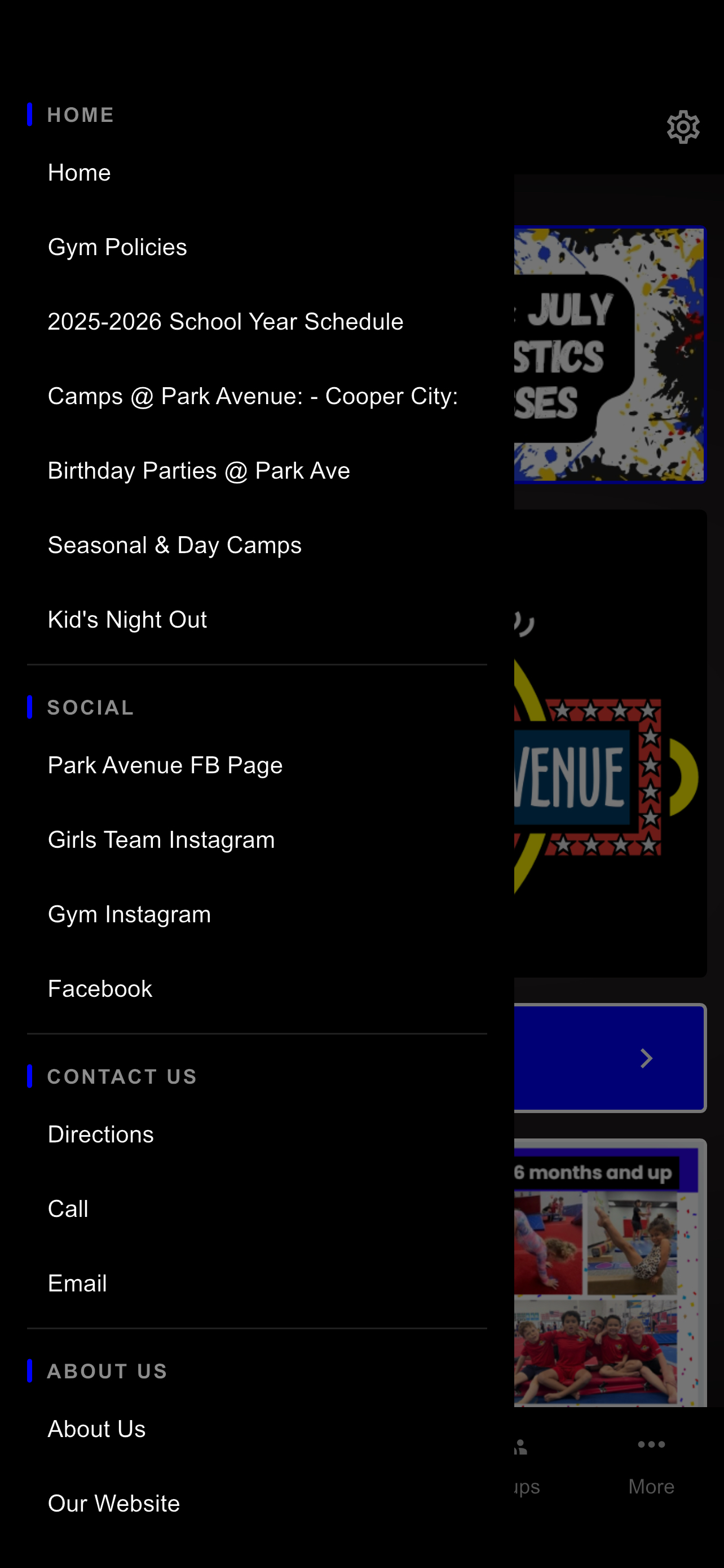 Park Avenue Gymnastics
