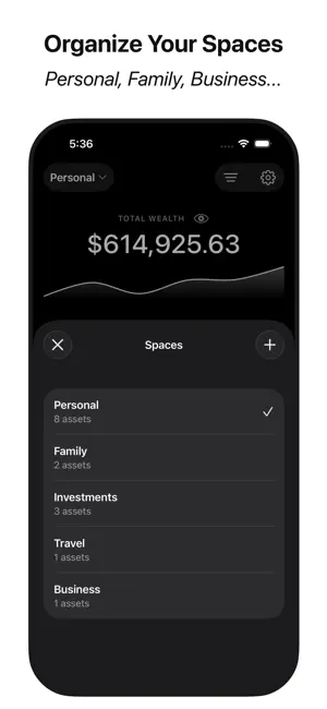 Savely: Simple Net Worth screenshot 2