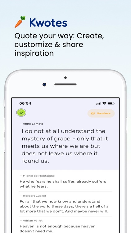 Kwotes • App