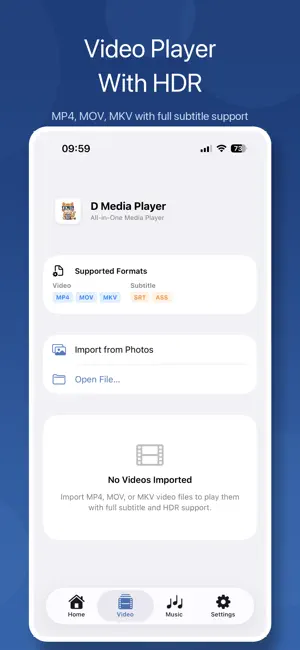 D Media Player screenshot 4