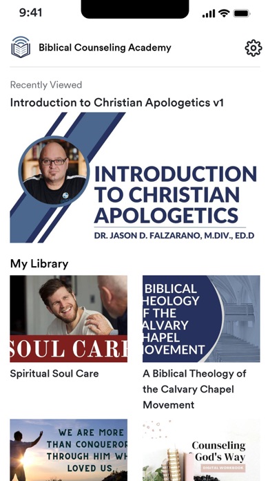 Screenshot #2 pour Biblical Counseling Academy