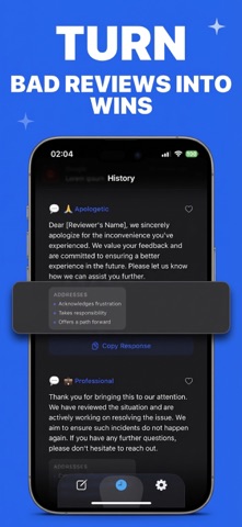 ReviewReply: AI Assistant iPhone screenshot