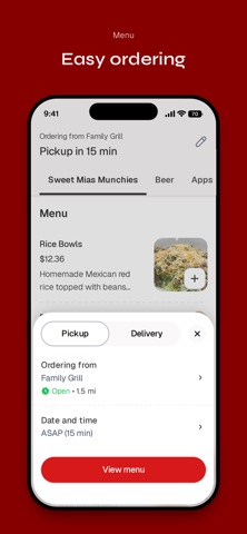 Family Grill iPhone screenshot