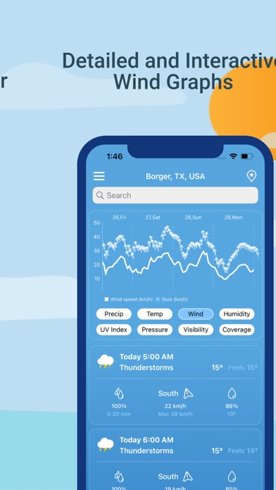 Dark Sky Tech & Minute Rain Screenshot 4 of 5