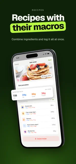 Macrodash: Macros & Calories screenshot 4