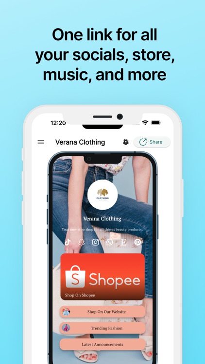 Link in Bio Tree Site: NexLink