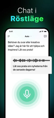 AI-chatbot och designassistent iPhone screenshot 7