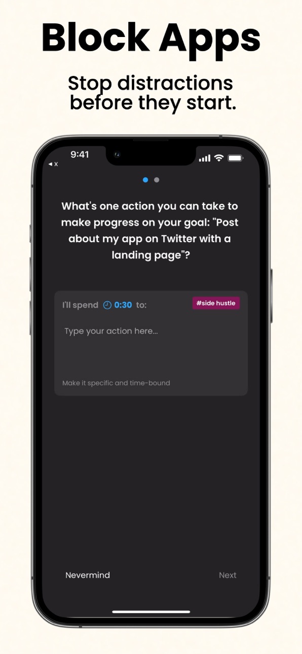 iPhone screenshot