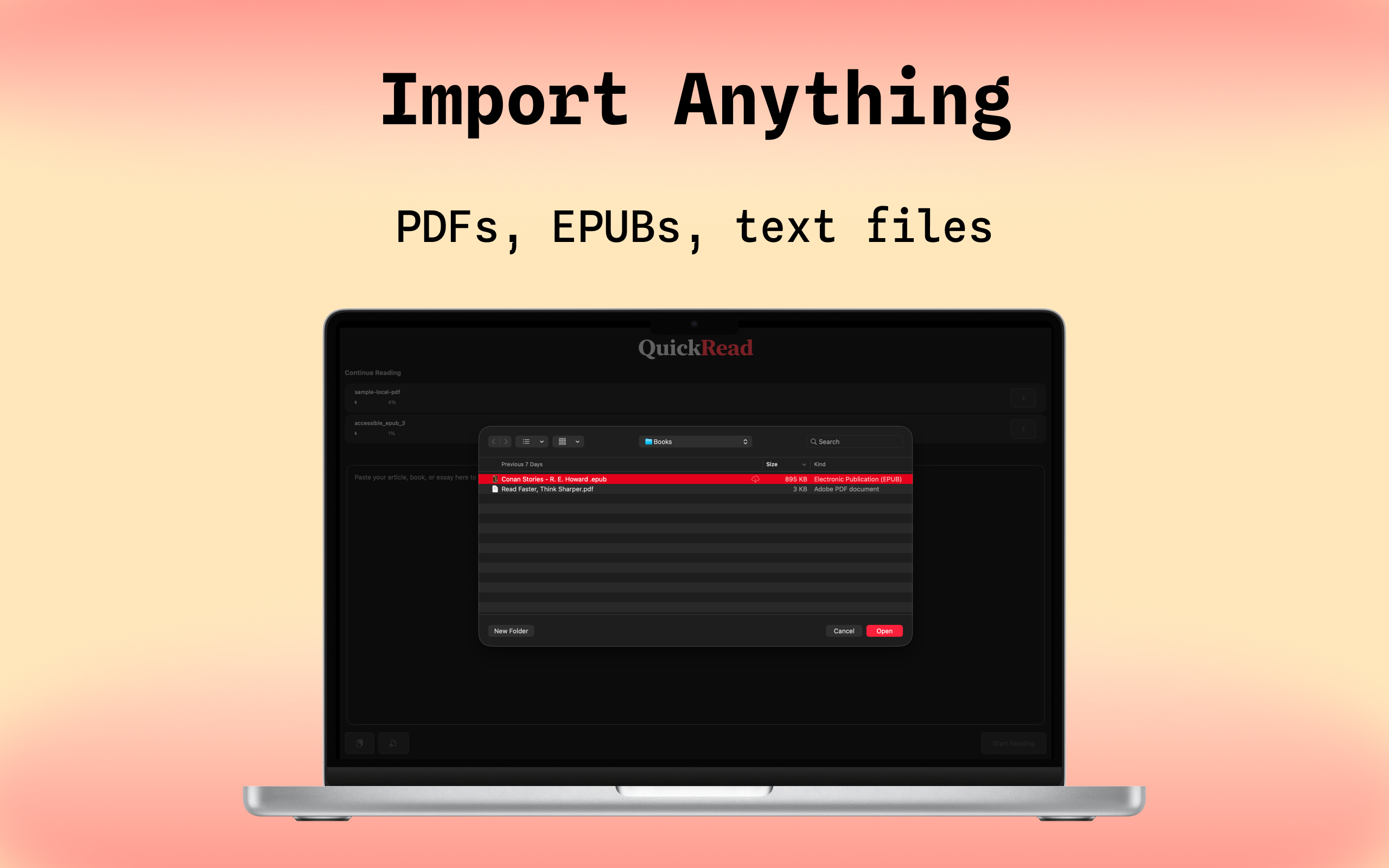 Quick Read - RSVP screenshot 14