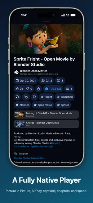 QueueTube: PeerTube Client screenshot 2