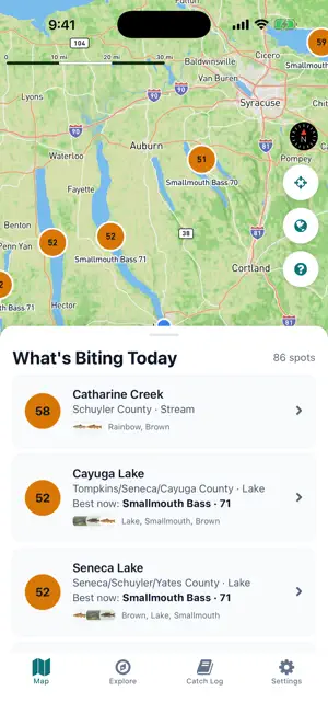 PescaBite: Fishing Forecast screenshot 1