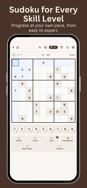 Sudoku Area screenshot 1