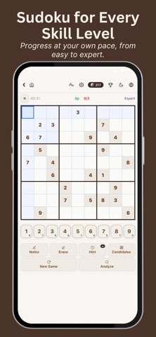 Sudoku Area Screenshot 1 of 8