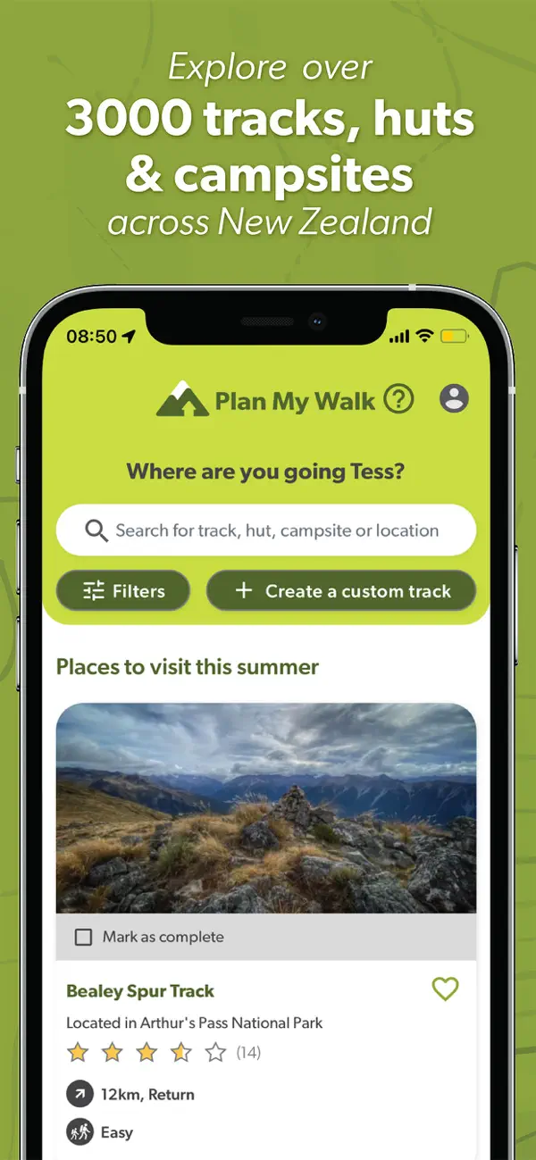 Screenshot #1 pour Plan My Walk