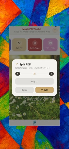 Magic PDF Toolkit screenshot
