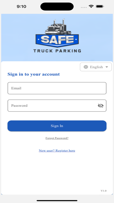 Safe Truck Parking Screenshot