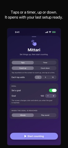 Mittari: Tally Counter Screenshot 4 of 6