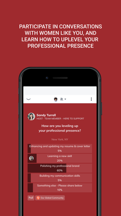 Dress for Success iPhone screenshot 5 - Social Networking app