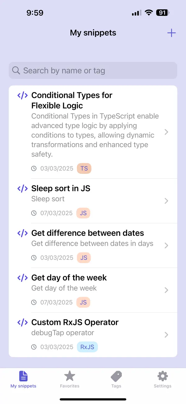 #1. SnipHub (iOS) Ved: Yevgeny Levin