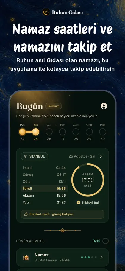 Screenshot 4 von 6 zu Ruhun Gıdası: Kur'an-ı Kerim
