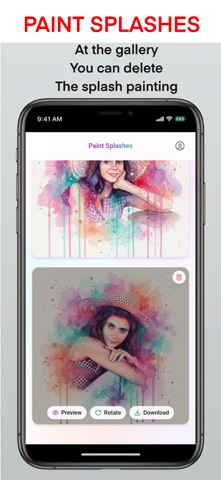 Paint Splashes screenshot